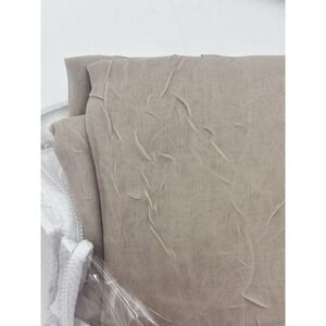 JCPenney Home Collection Sensations Scarf‎ Valance Linen Sheer Window Drape